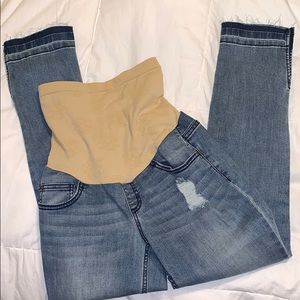 Jessica Simpson maternity jeans small